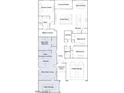 Floor plan featuring Next Gen suite, 3 bedrooms, and covered patio at 23256 W Tamarisk Ave, Buckeye, AZ 85326