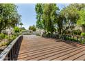 Beautifully maintained community with lush green trees and mature landscaping at 4648 N 40Th St, Phoenix, AZ 85018