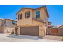 Beautiful home featuring a two-car garage, neutral color scheme, and easy to maintain landscape at 5113 E Greenway E St, Mesa, AZ 85205
