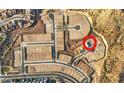 Bird's eye view of the community showcasing available lots and surrounding desert landscape at 27366 N 69Th Dr, Peoria, AZ 85383