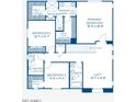 Floorplan shows the second floor layout including the loft, bedrooms, and laundry room at 797 W Lark Dr, Queen Creek, AZ 85140