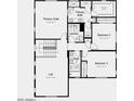 Second floor floor plan showcases a primary suite, three bedrooms, two bathrooms, and a loft at 5062 N 88Th Dr, Glendale, AZ 85305