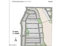 Community site map showcasing lot locations, street layout, and available model homes at 7632 W Remuda Dr, Peoria, AZ 85383