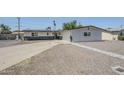 Attractive single-story home with gravel landscaping and attached garage at 1066 E 7Th Pl, Mesa, AZ 85203