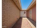 Inviting front entrance with a decorative wreath, creating a warm and welcoming first impression at 3450 W Kaler Dr, Phoenix, AZ 85051