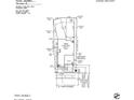 Detailed site plan showing property lines, building footprint, driveway, and landscape elements at 24241 N 144Th Ct, Surprise, AZ 85378