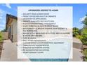Backyard featuring a resort-style pool and above-ground spa, upgrades are listed at 5637 S Parrish --, Mesa, AZ 85212