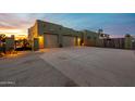 Spacious two-car garage featuring ample parking and convenient access, showcasing its practicality at 38106 N 2Nd Ln, Phoenix, AZ 85086