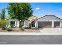 Charming single-story home featuring a well-manicured lawn, mature tree, and a spacious three-car garage at 4507 E Duane Ln, Cave Creek, AZ 85331