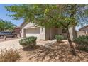 Inviting single-Gathering home featuring a two-car garage, desert landscaping, and mature trees for shade at 15034 N 30Th St, Phoenix, AZ 85032