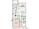 Layout showcasing the primary suite, kitchen, great room, bedrooms, garage and outdoor living space at 5775 N Oak Creek Dr, Eloy, AZ 85131