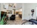 Living room boasting high ceilings that create an airy and open atmosphere at 1222 W Baseline Rd # 163, Tempe, AZ 85283