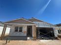 New home under construction, showing the framing and sheathing details at 16178 W Bajada Rd, Surprise, AZ 85387