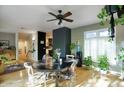 Another view of dining room with hardwood floors open to living room and kitchen at 235 W Portland St, Phoenix, AZ 85003