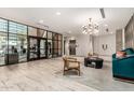 Spacious lobby featuring an array of seating and a fitness center at 3131 N Central Ave # 7004, Phoenix, AZ 85012
