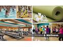 State-of-the-art fitness and wellness center with pool, exercise equipment, and yoga mats at 16578 W Mulberry Dr, Goodyear, AZ 85395