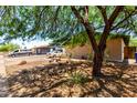 Quaint single-Gathering home with desert landscaping and mature trees providing shade at 1509 E Verlea Dr, Tempe, AZ 85282