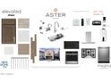 Inspiring modern home interior design selections including granite countertops, stainless appliances, and wood floors at 2488 W Rowel Rd, Phoenix, AZ 85085