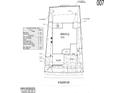 Detailed lot layout showing property lines and dimensions at 16717 W Questa Dr, Surprise, AZ 85387