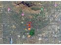 Area map showing nearby shopping, dining and recreational areas at 5613 E Calle Del Paisano --, Phoenix, AZ 85018