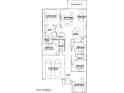 Detailed floorplan showcasing the layout of the home with labeled rooms and dimensions at 23113 E Saddle Way, Queen Creek, AZ 85142