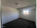 A view of the bedroom featuring carpeted floors, ample natural light, and neutral walls at 4332 W Ocotillo Rd # 206, Glendale, AZ 85301