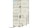 Second-floor layout featuring bedrooms, bathrooms, and a loft area at 17619 W San Juan Ave, Litchfield Park, AZ 85340