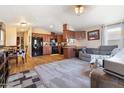 Inviting living room featuring an open floorplan, with modern decor and abundant natural light at 8265 E Southern Ave # 182, Mesa, AZ 85209