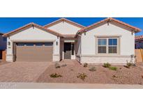 Single-story home with two-car garage and desert landscaping at 16380 W Avenida Del Sol --, Surprise, AZ 85387