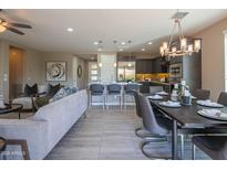 Open concept kitchen and living area with modern appliances and stylish furnishings at 17983 E Vista Desierto --, Rio Verde, AZ 85263