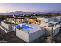 Luxury home with pool and desert landscape at 28805 N 114Th St, Scottsdale, AZ 85262