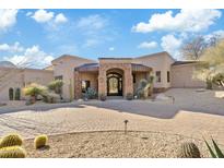 Stunning desert home with a large courtyard and 3-car garage at 10801 E Happy Valley Rd # 27, Scottsdale, AZ 85255