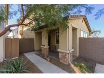 House exterior featuring a covered porch and walkway at 3714 S 58 Dr, Phoenix, AZ 85043