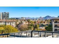 Stunning aerial view of city landscape and mountains at 805 N 4Th Ave # 609, Phoenix, AZ 85003