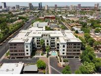 Spacious building with many amenities, including a pool in a vibrant urban setting at 914 E Osborn Rd # 202, Phoenix, AZ 85014
