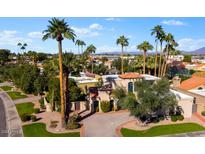 Luxury home with stunning desert landscaping and mountain views at 8730 E Quarterhorse Trl, Scottsdale, AZ 85258