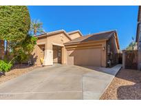 One-story house with a two-car garage and landscaped front yard at 3946 E Pollack St, Phoenix, AZ 85042