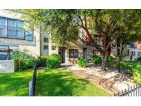 Inviting exterior with well-manicured lawn and walkway at 3427 E Lance Ln, Phoenix, AZ 85018