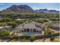 Luxury home with pool and mountain views at 10452 E Quartz Rock Rd, Scottsdale, AZ 85255