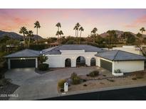 Luxury home with stunning mountain views and a spacious driveway at 4712 E Palo Verde Dr, Phoenix, AZ 85018