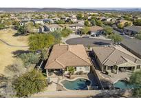 Aerial view showcasing the property's location in a desirable neighborhood at 30034 N 128Th Ave, Peoria, AZ 85383