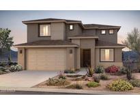 Two-story house with desert landscaping and a two-car garage at 32355 N 19Th Ln, Phoenix, AZ 85085