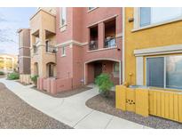 Exterior of a two-story townhome with a walkway at 900 S 94Th St # 1001, Chandler, AZ 85224