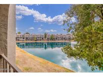 Stunning view of lake and community from balcony at 2524 S El Paradiso -- # 106, Mesa, AZ 85202