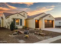 Beautiful stucco home with a 2-car garage and desert landscaping at 16541 W Edgemont Ave, Goodyear, AZ 85395