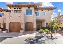 Spanish style home with two-car garage and landscaped front yard at 4430 N 22Nd St # 1, Phoenix, AZ 85016