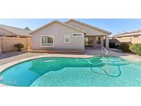 Home with private pool and backyard access at 19339 N Madison Rd, Maricopa, AZ 85139