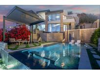 Luxury pool with spa, patio, and city views at 7147 N 23Rd Pl, Phoenix, AZ 85020