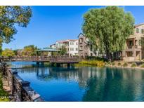 Waterfront community with gazebo and walking paths at 2746 S Harmony Ave, Gilbert, AZ 85295