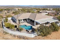 Luxury home with pool and expansive desert landscape at 13814 E Yolantha St, Scottsdale, AZ 85262